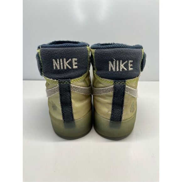 Nike Blazer Mid ‘77 Kids 12C  Navy/White/Gray Hook And Loop DH9822-400 (L12) - Picture 7 of 10